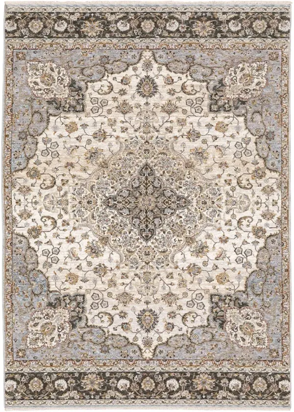 Maharaja 2' x 3' Ivory Rug