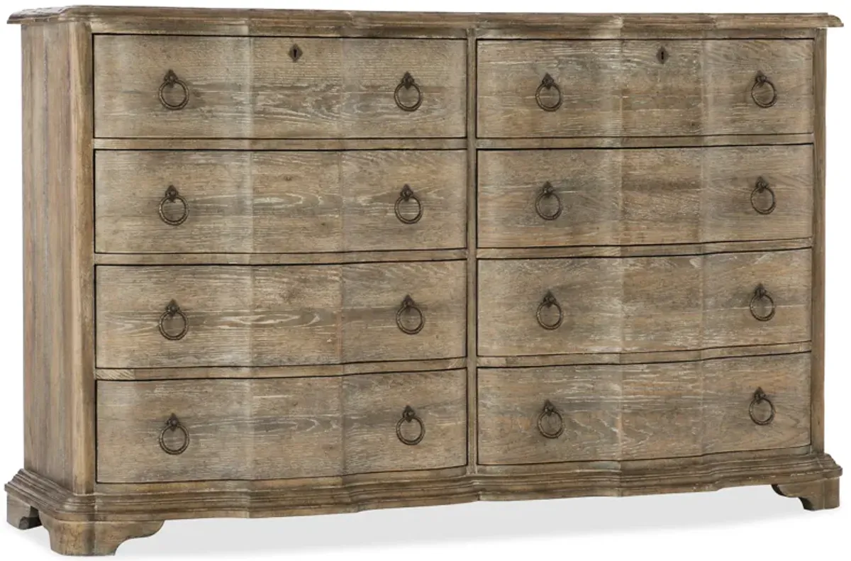 Boheme Adante Dresser in Light Wood