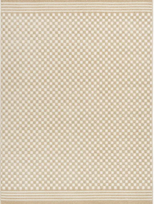 Care Free CAF02 Taupe 6'7" x 9'2" Rug