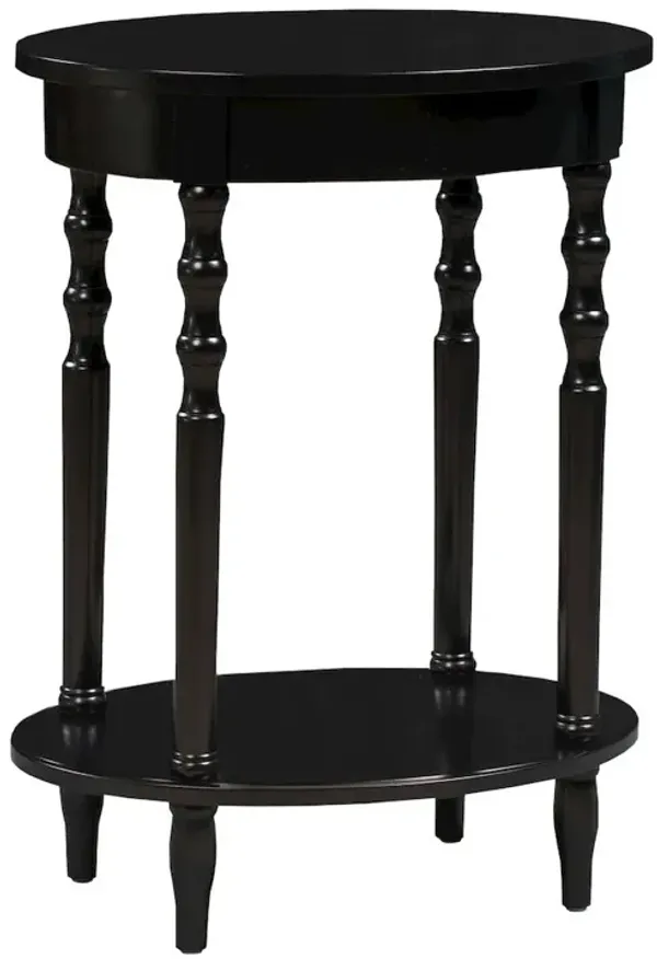 Convience Concept, Inc. Classic Accents Brandi Oval End Table with Shelf
