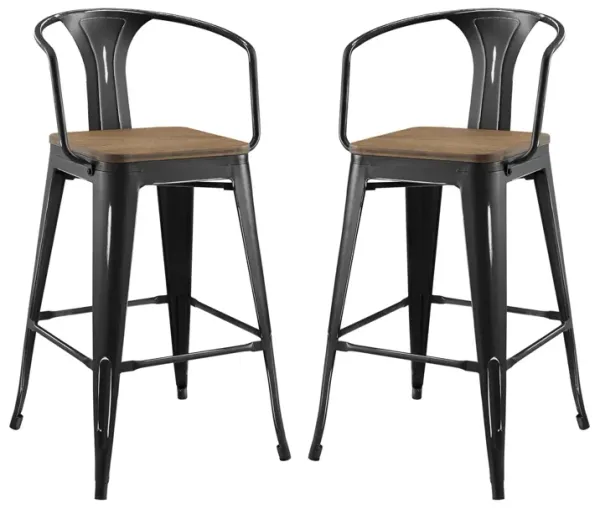 Promenade Bar Stool Set of 2