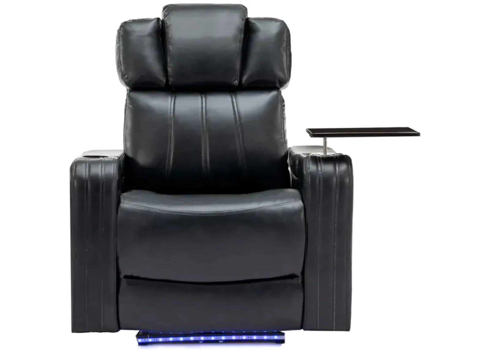 Home Theater Recliner with Speaker, LED Lights, USB Ports