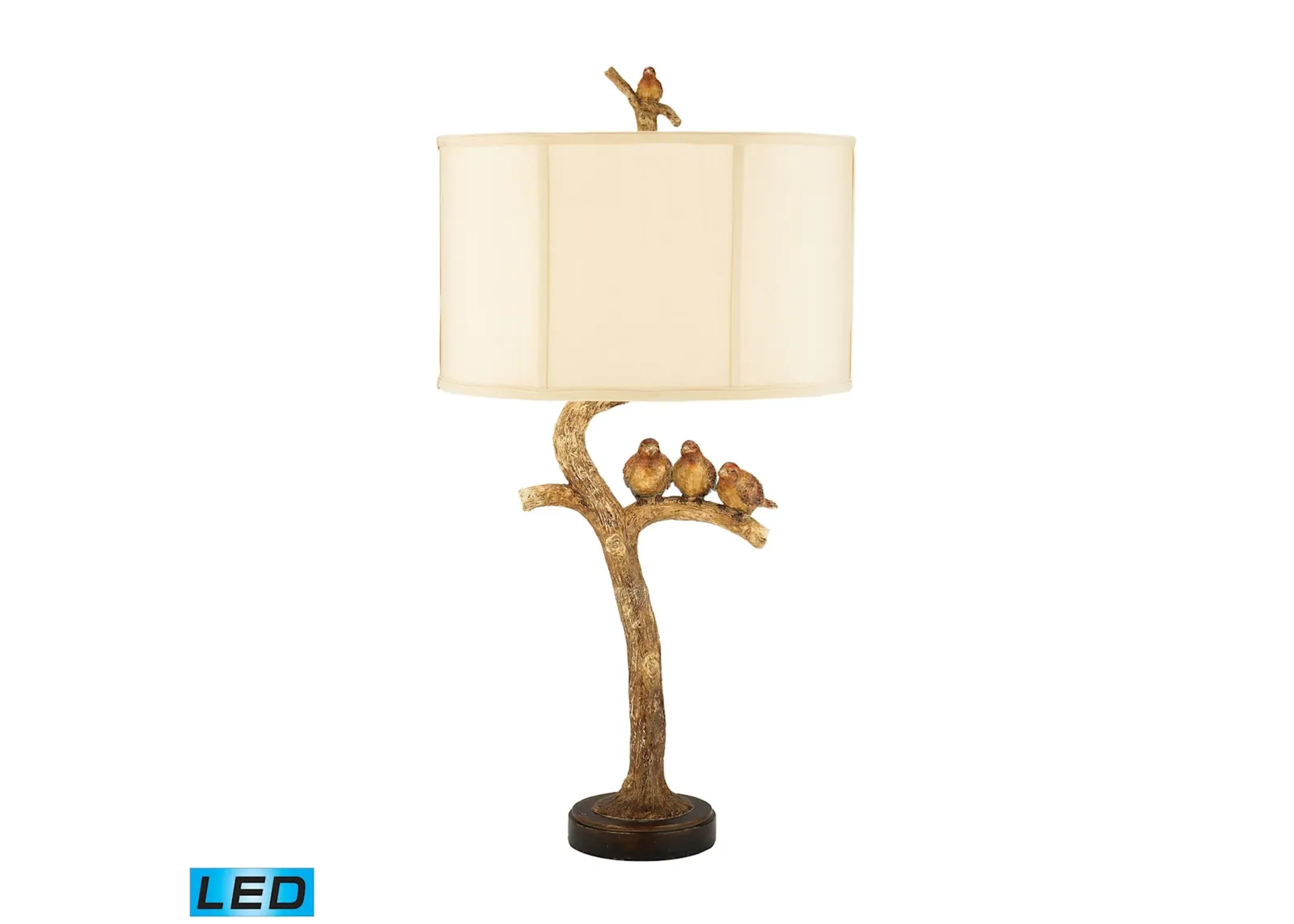 Three Bird Light Table Lamp