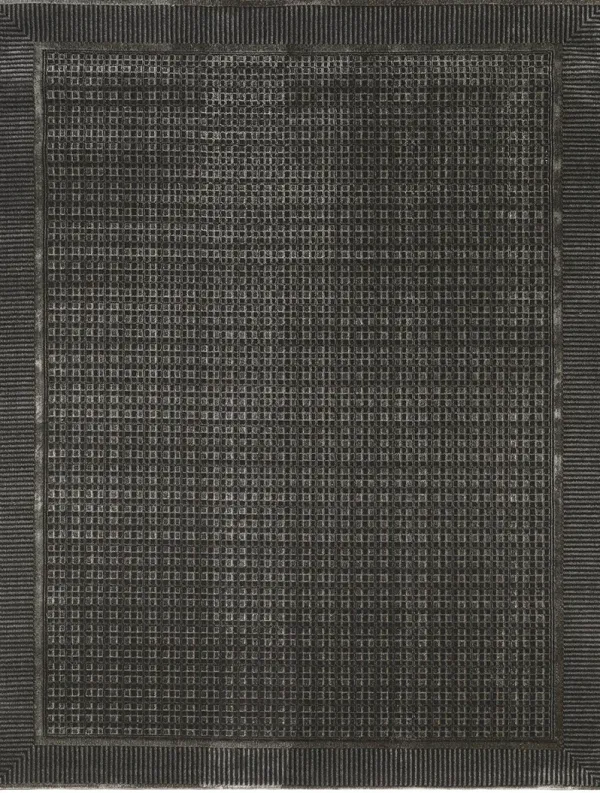 Nordic NRC03 Black/Taupe 8' x 10' Rug