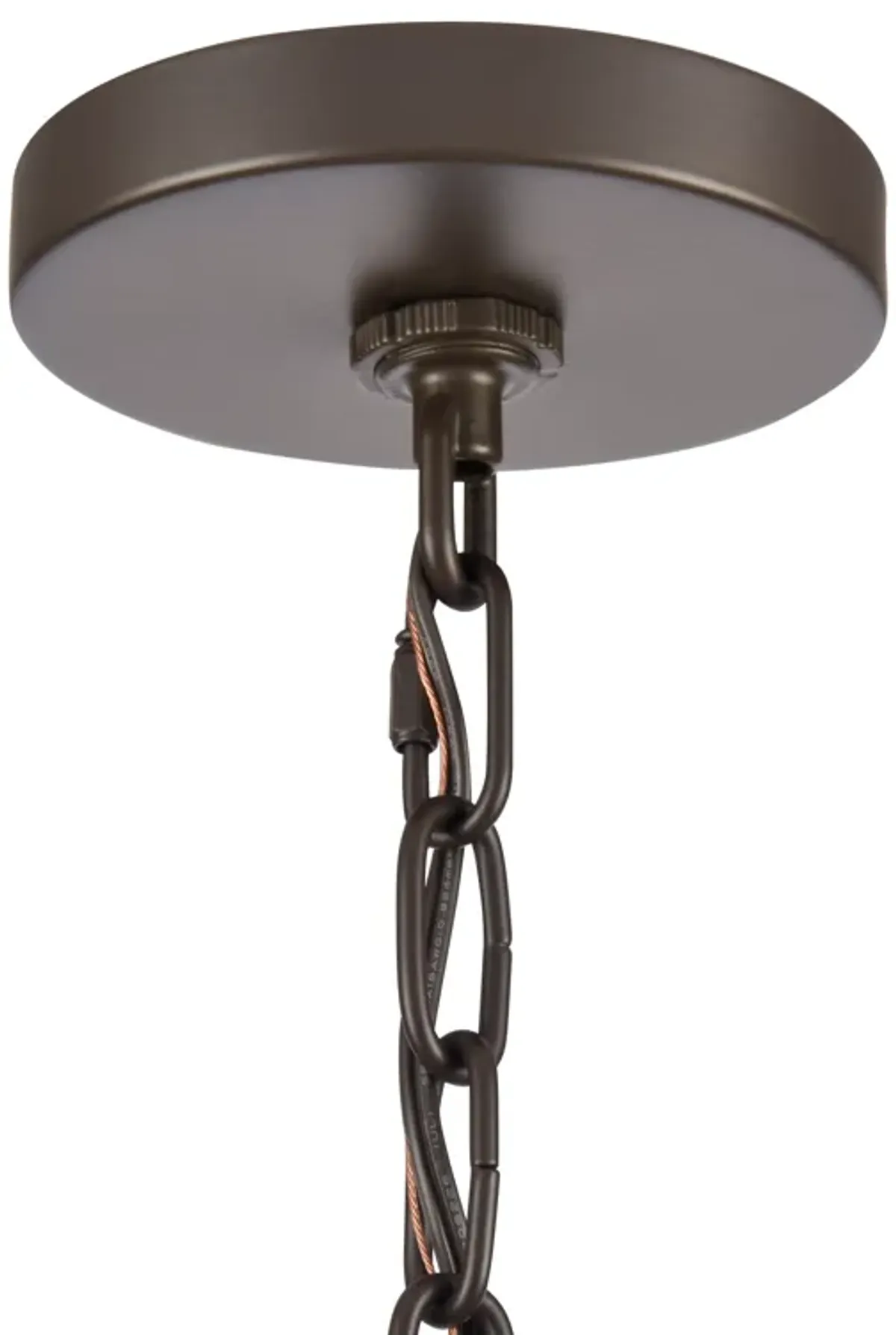 Quinn 30'' Wide 6-Light Bronze Chandelier