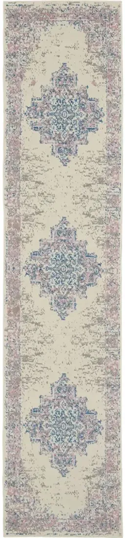Ivory/Pink color