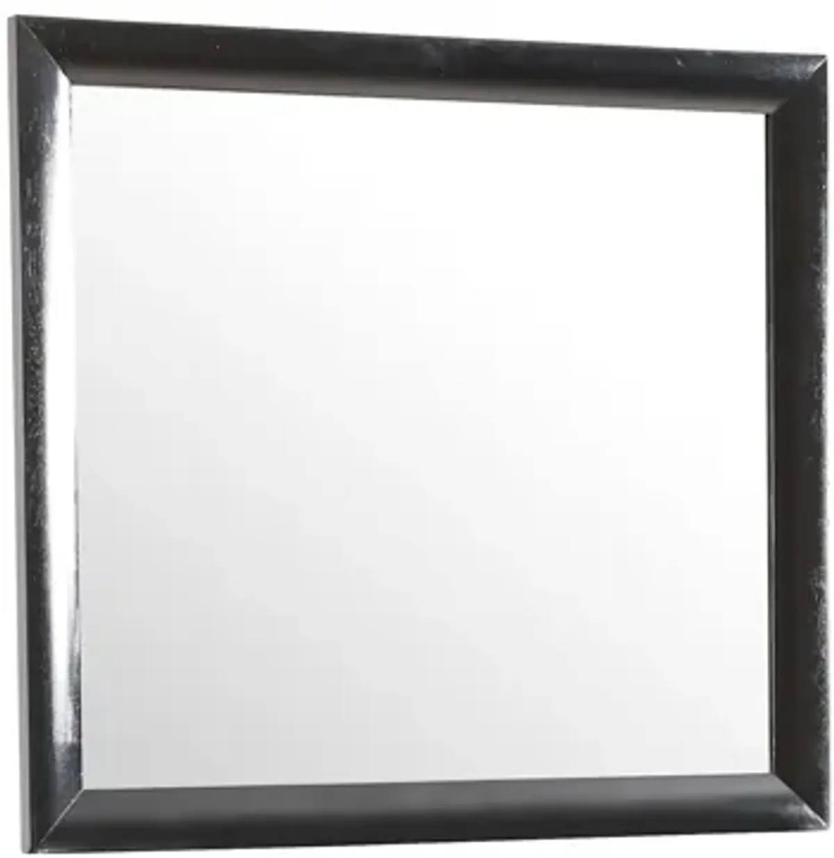 Marilla 35 in. x 39 in. Modern Rectangle Framed Dresser Mirror