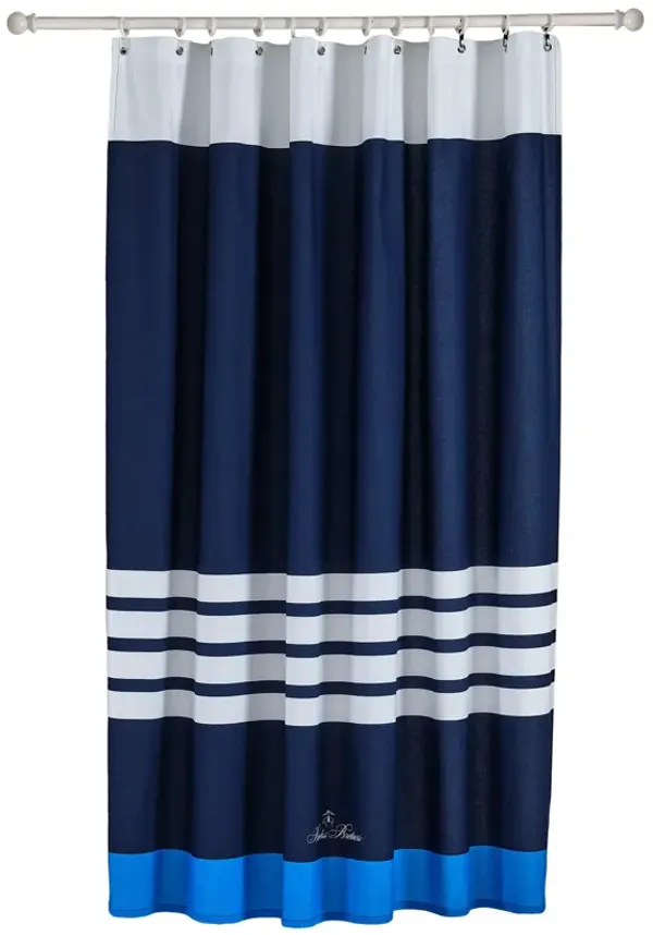 Brooks Brothers Nautical Blanket Stripe Shower Curtain