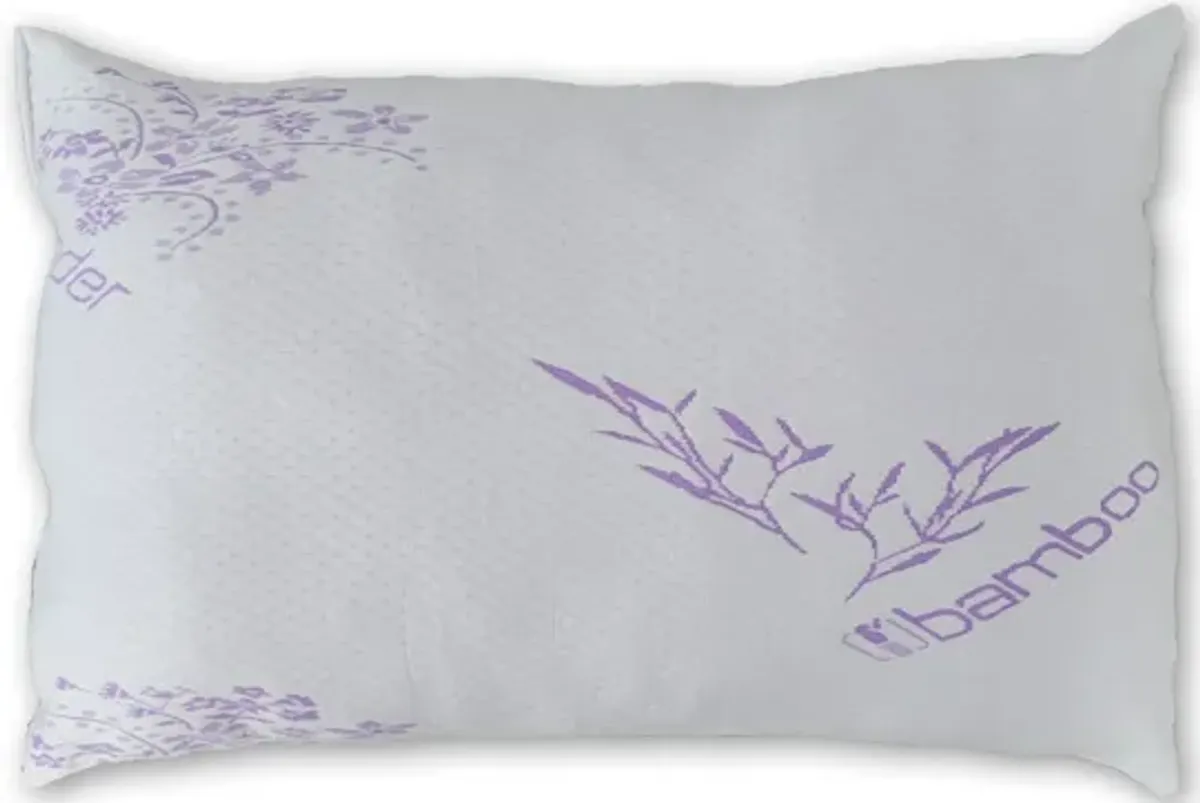 Cotton House - Lavender Infused Bamboo Pillow, Queen Size