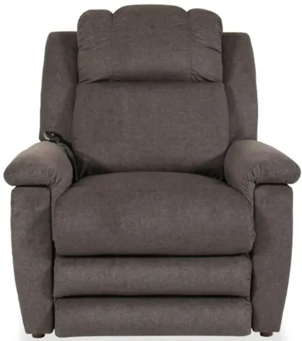 Clayton Silver Power Lift Recliner with Massage & Heat