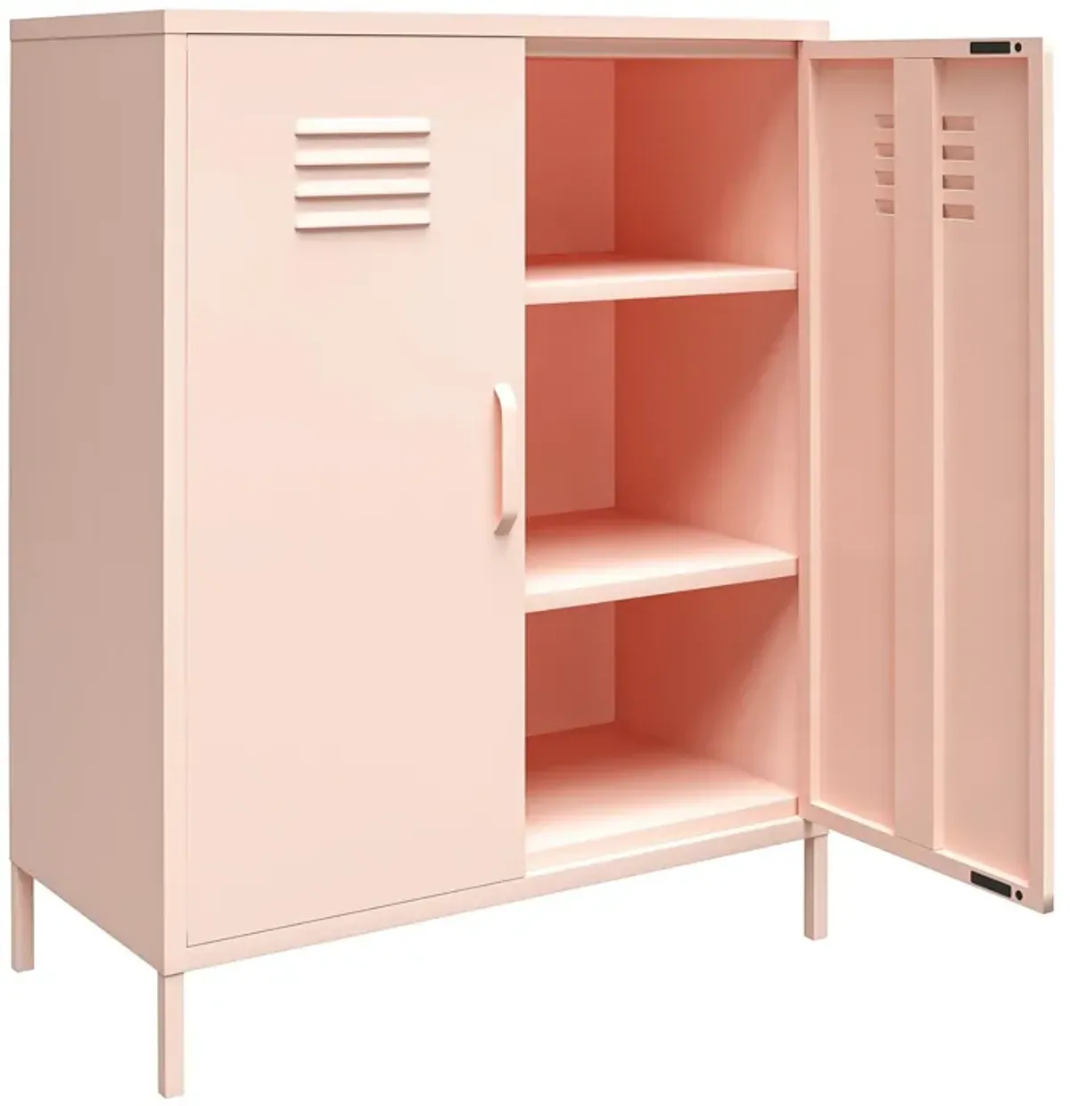 Shadwick 2 Door Metal Locker Storage Cabinet