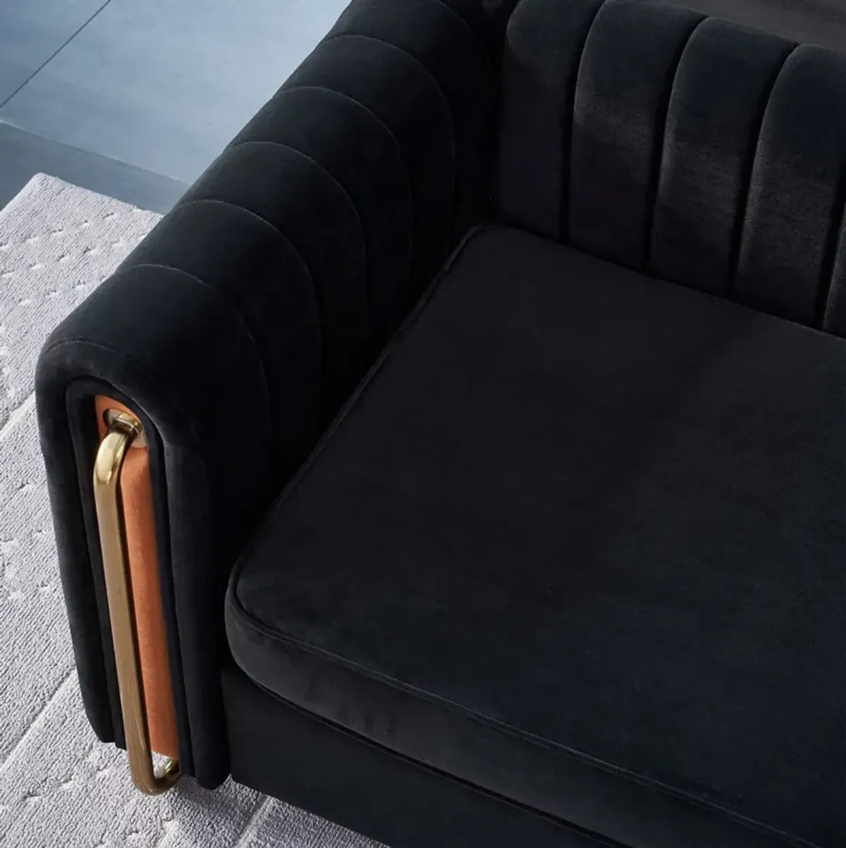 Modern Velvet Sofa