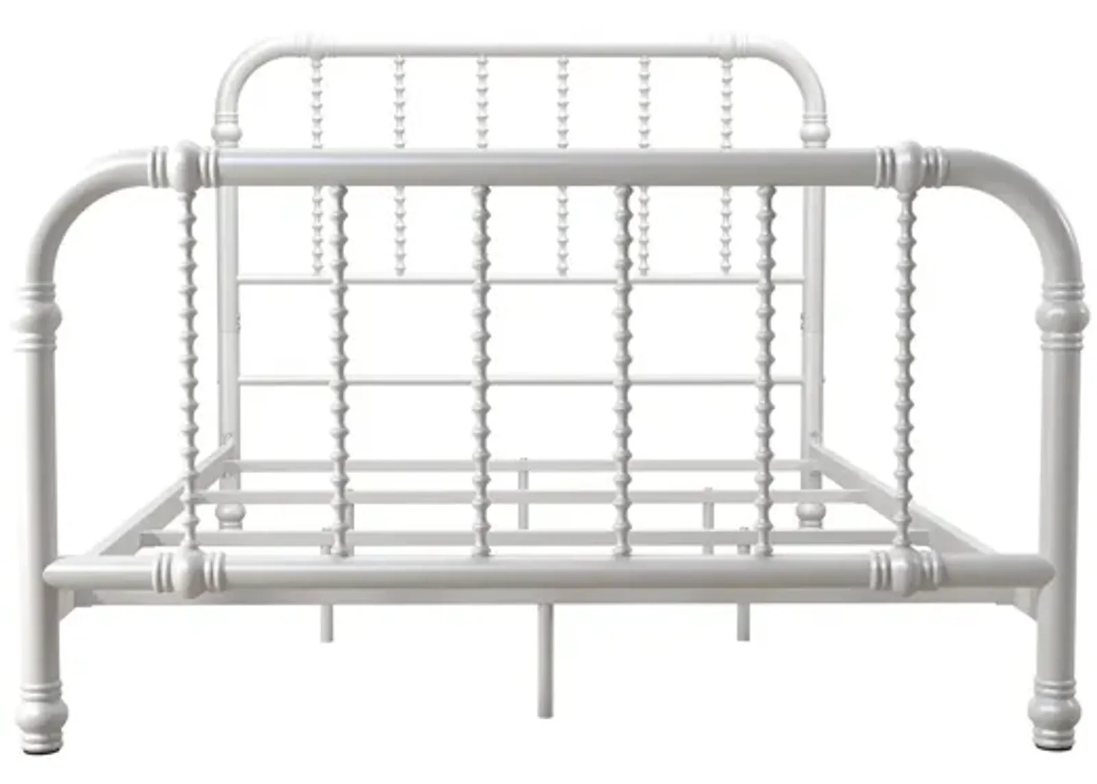 Atwater Living Krissy Full Metal Bed, White