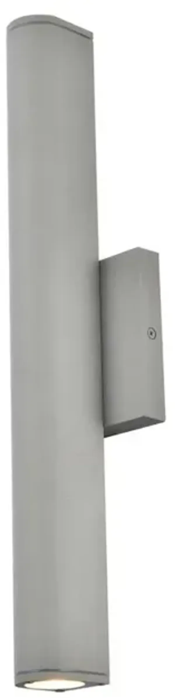 Living District Raine Integrated LED wall sconce in silver