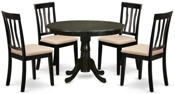 5 Pc Kitchen Table set-Dining Table and 4 Dinette Chairs.
