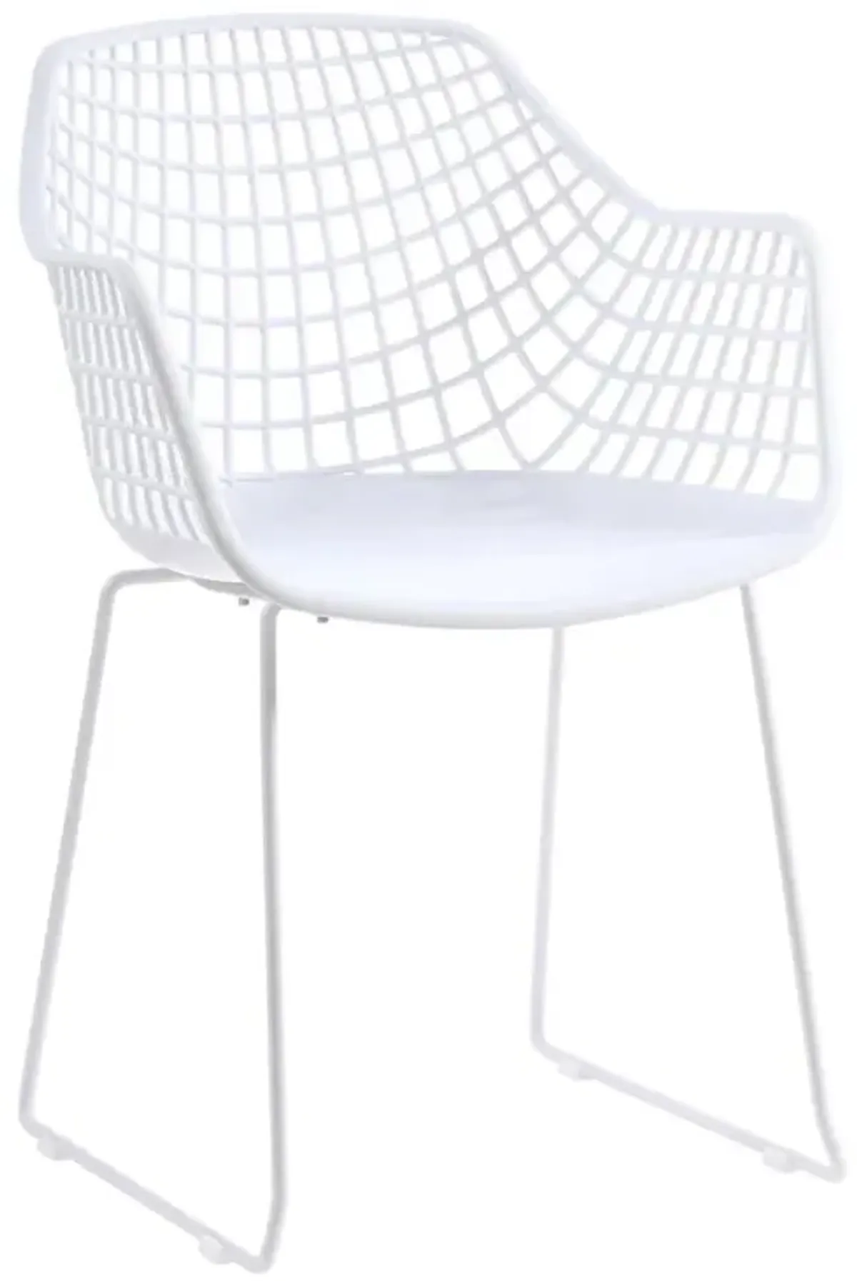 Moe's Home Collection Honolulu Chair, White