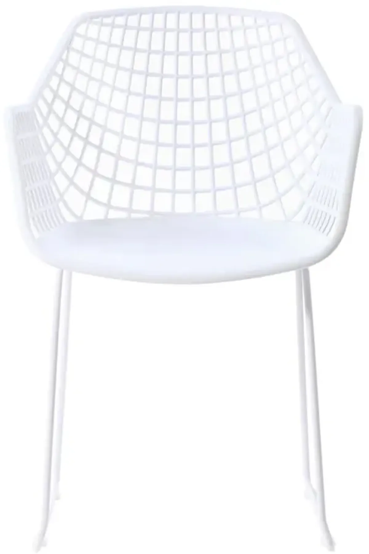 Moe's Home Collection Honolulu Chair, White