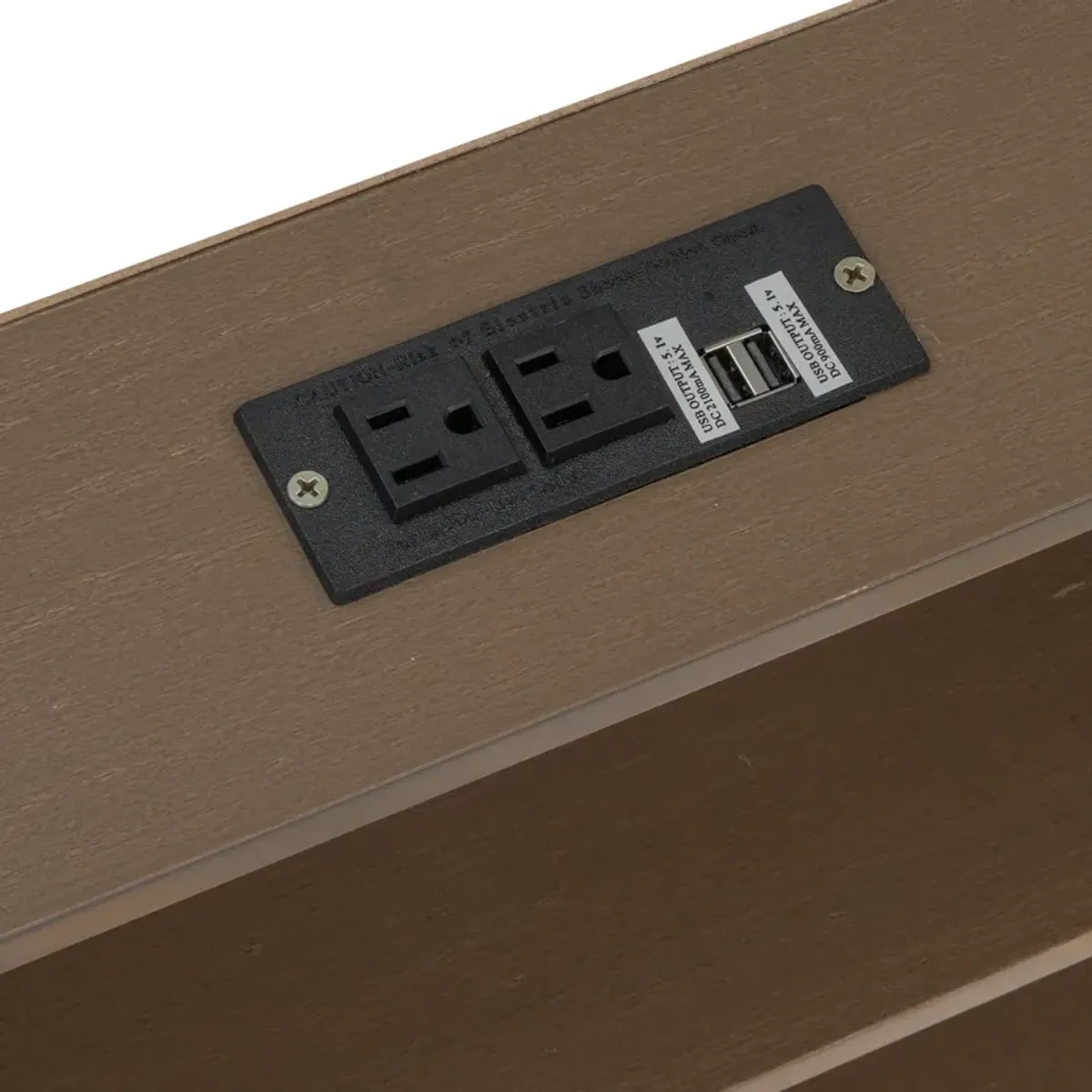 Merax Bunk Bed with Storage Cabinets and USB Ports