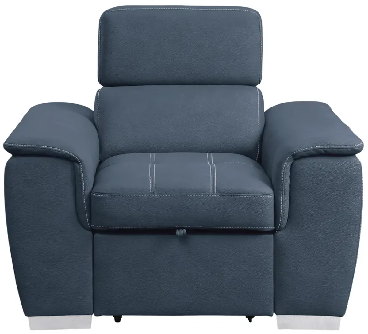 Ferriday Chair with Pull Out Ottoman