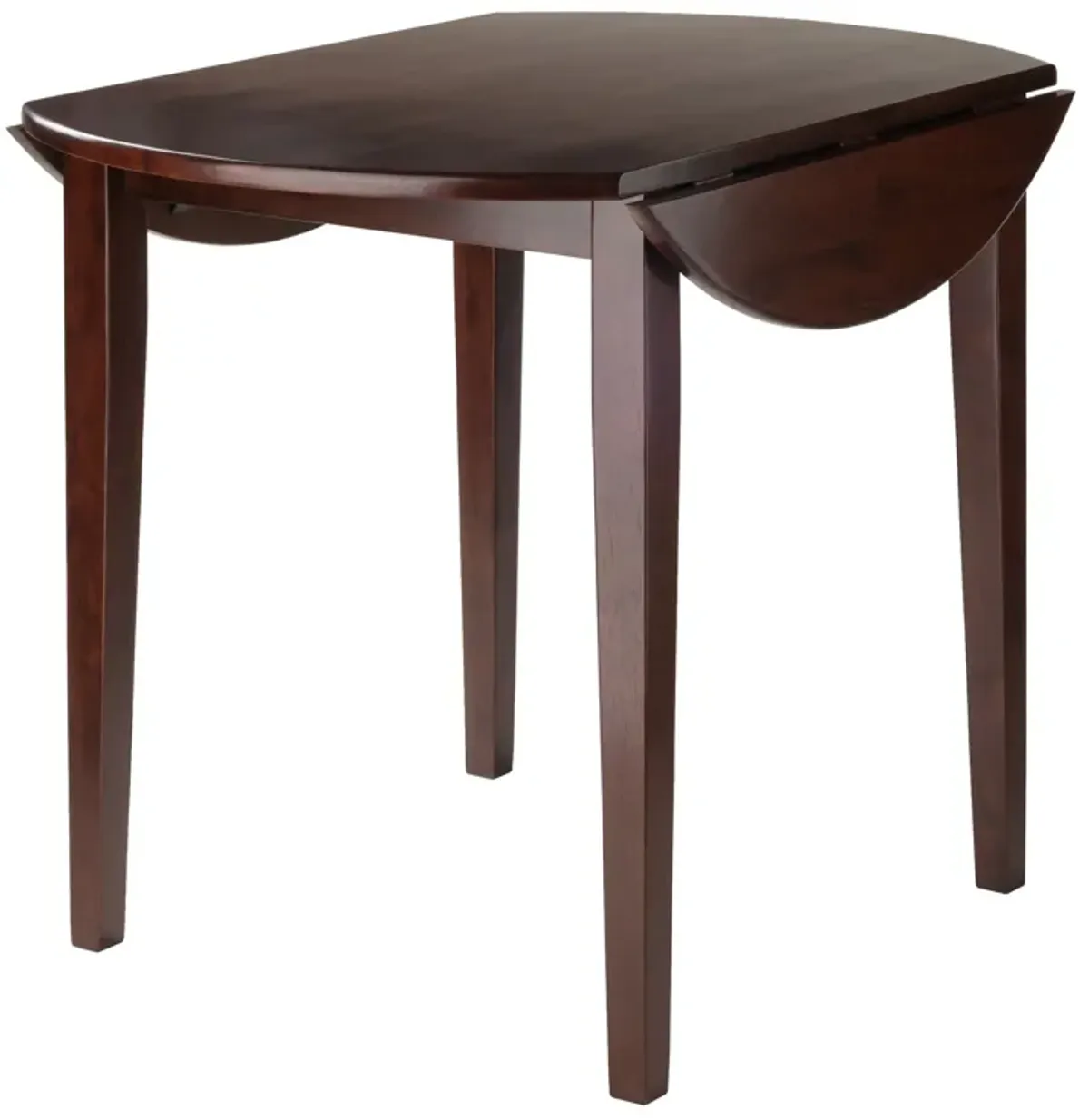 Winsome Wood Clayton Dining Walnut, 35.98x35.98x29.13