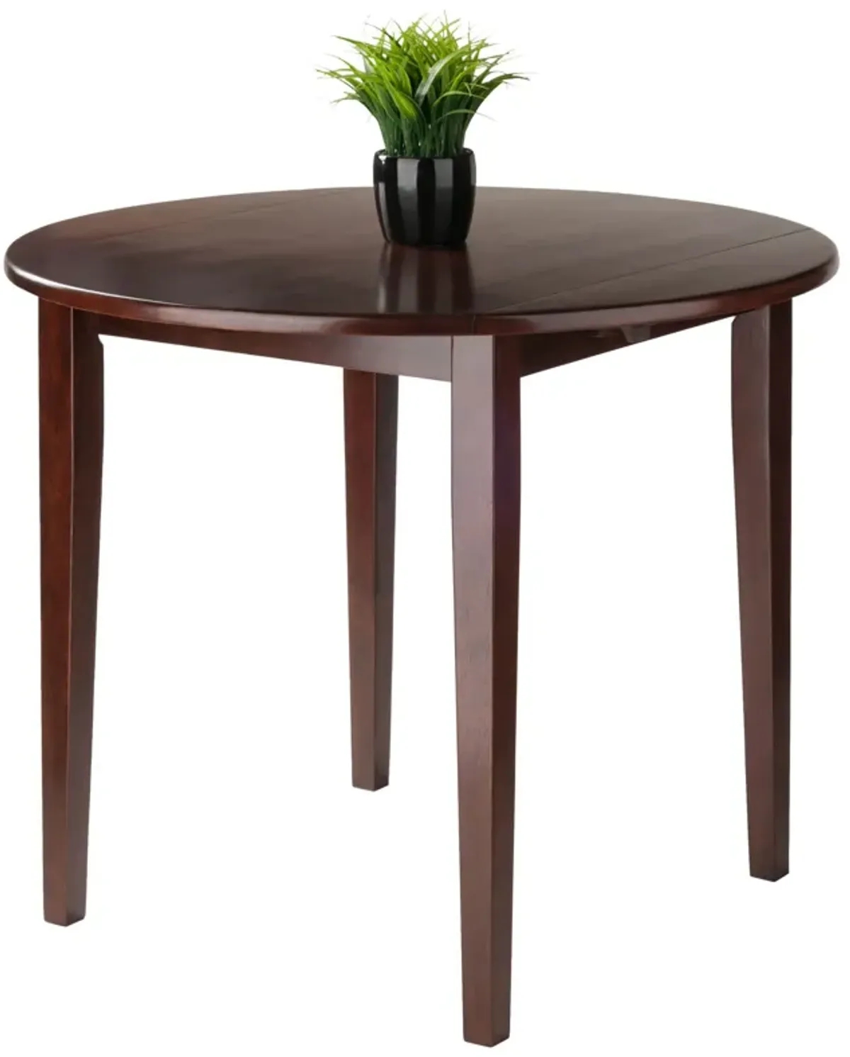 Winsome Wood Clayton Dining Walnut, 35.98x35.98x29.13