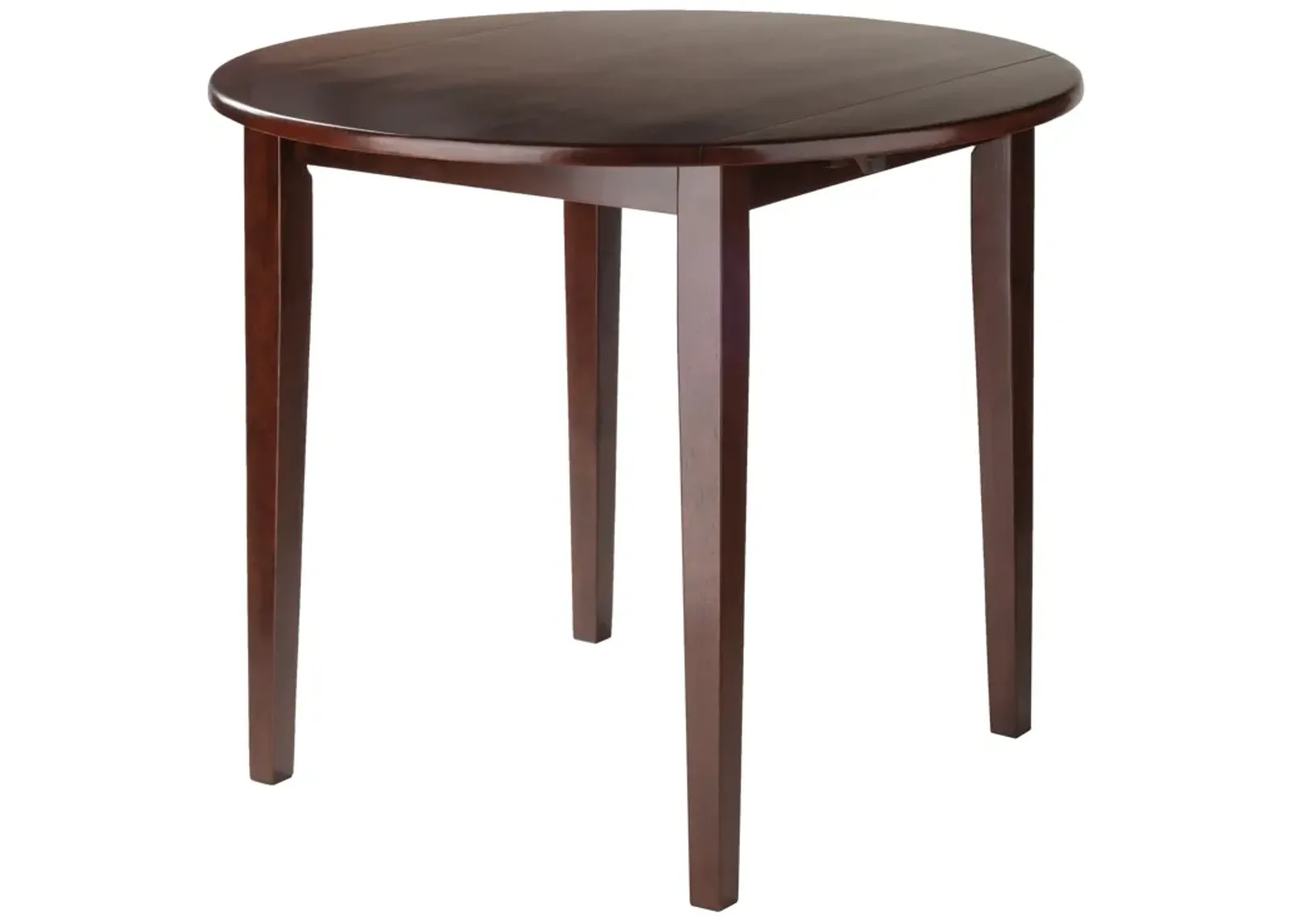 Winsome Wood Clayton Dining Walnut, 35.98x35.98x29.13