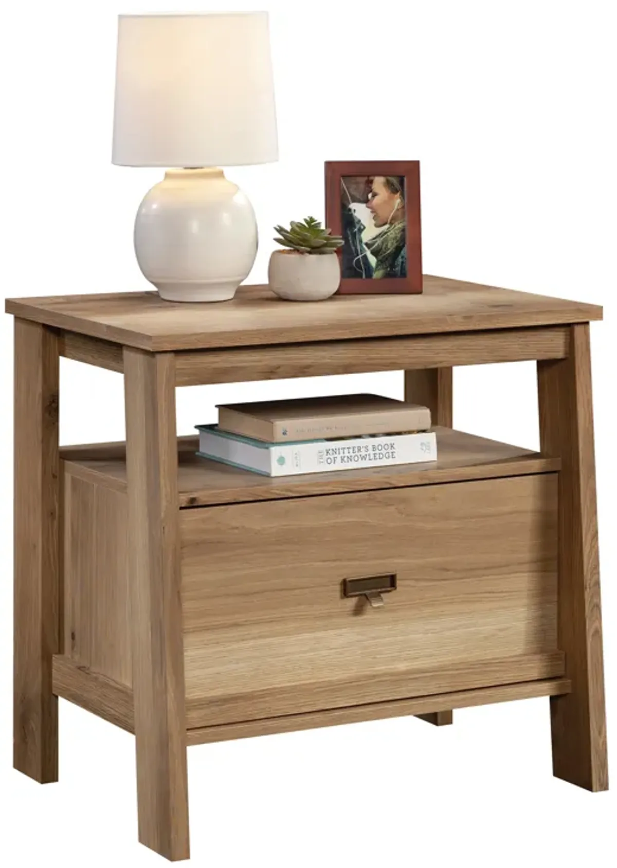 Trestle Night Stand