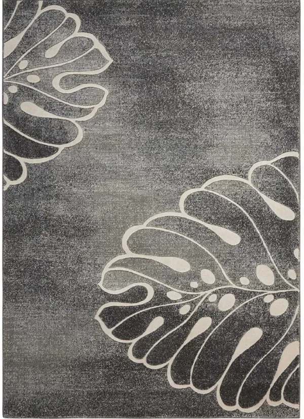 Maxell MAE04 Gray 5'3" x 7'3" Rug