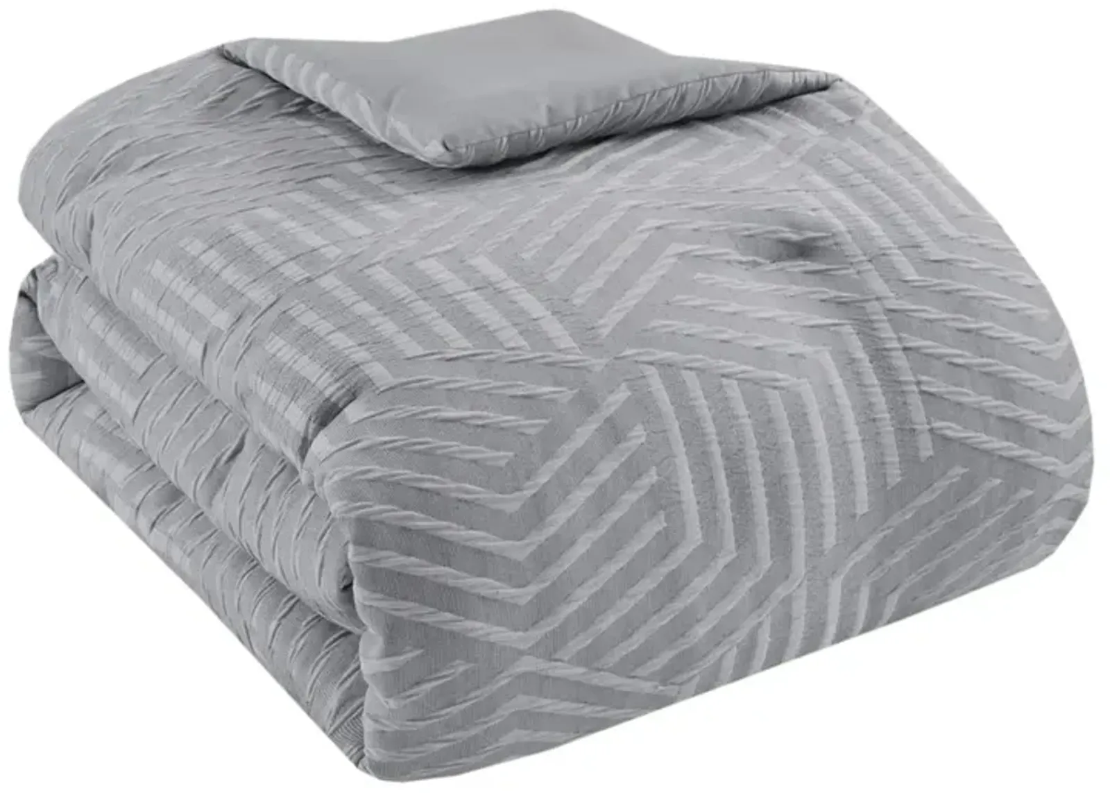 Gracie Mills Eirian Elegance Unveiled 3-Piece MatelassÃ© Jacquard Comforter Ensemble