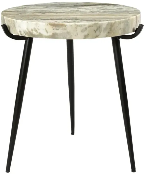 Moe’s Brinley Marble Accent Table