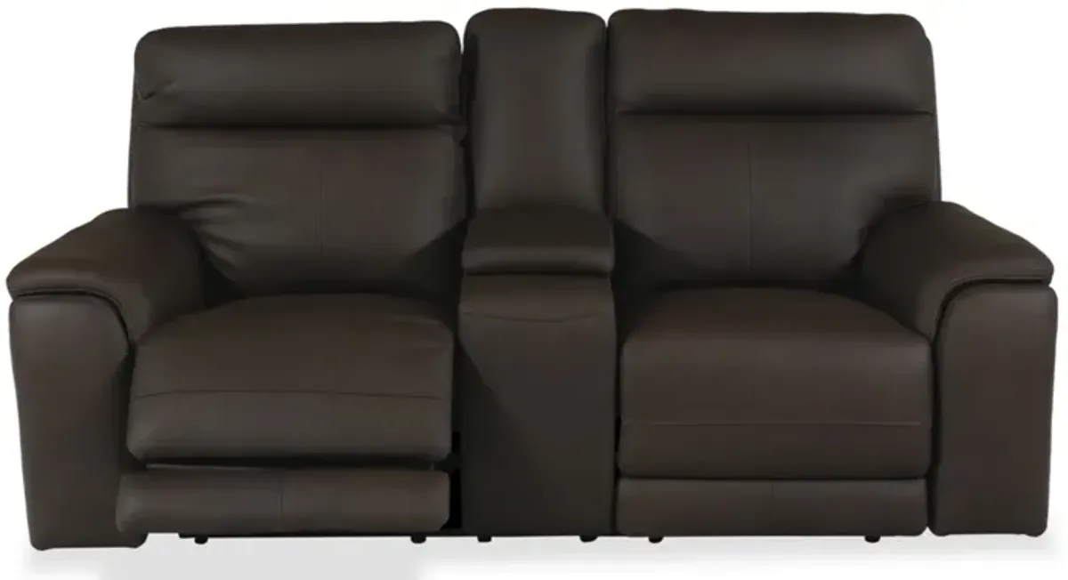 Trinity Chocolate Power Loveseat