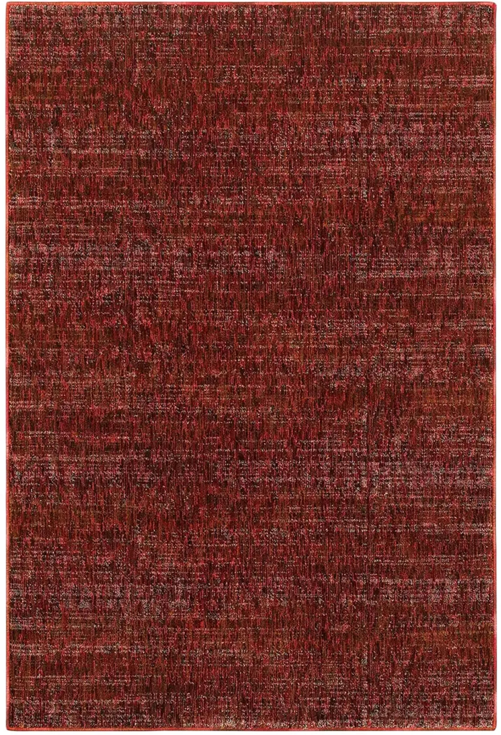 Atlas 6'7" x 9'6" Red Rug