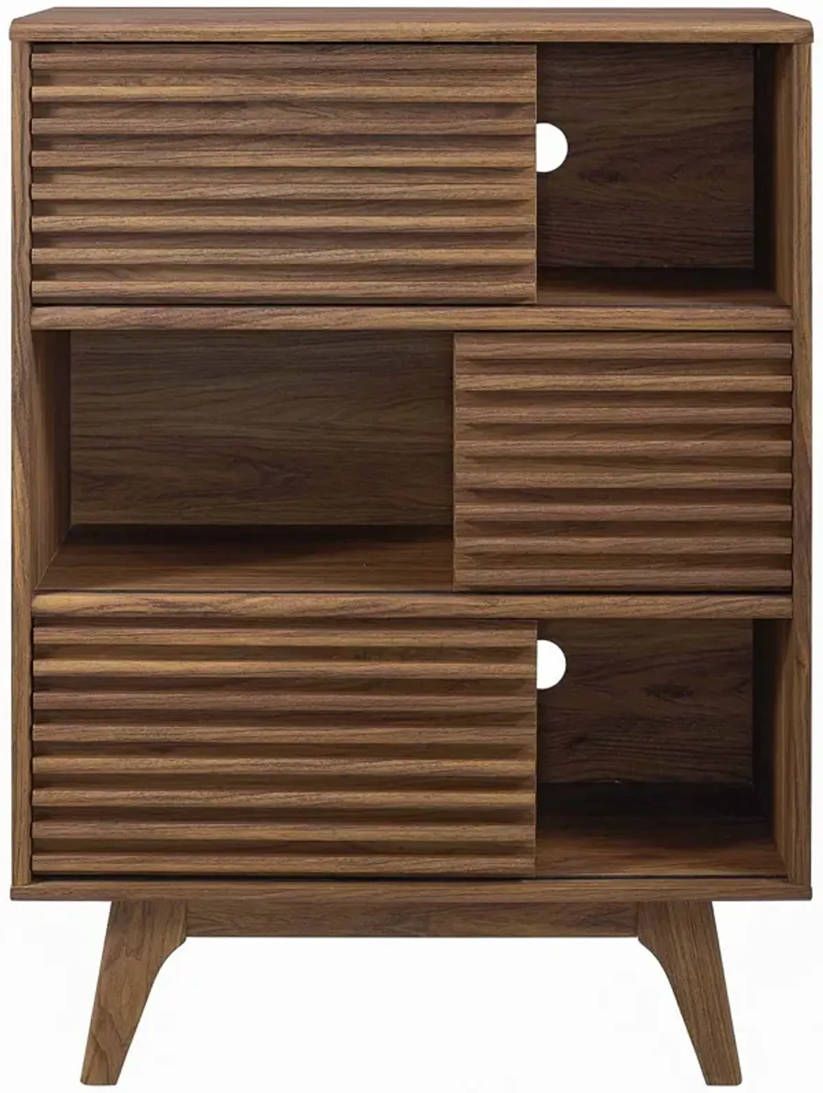 Render Three-Tier Display Storage Cabinet Stand