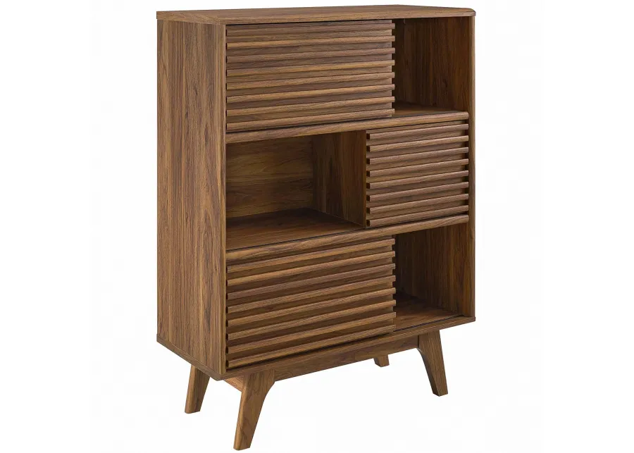 Render Three-Tier Display Storage Cabinet Stand