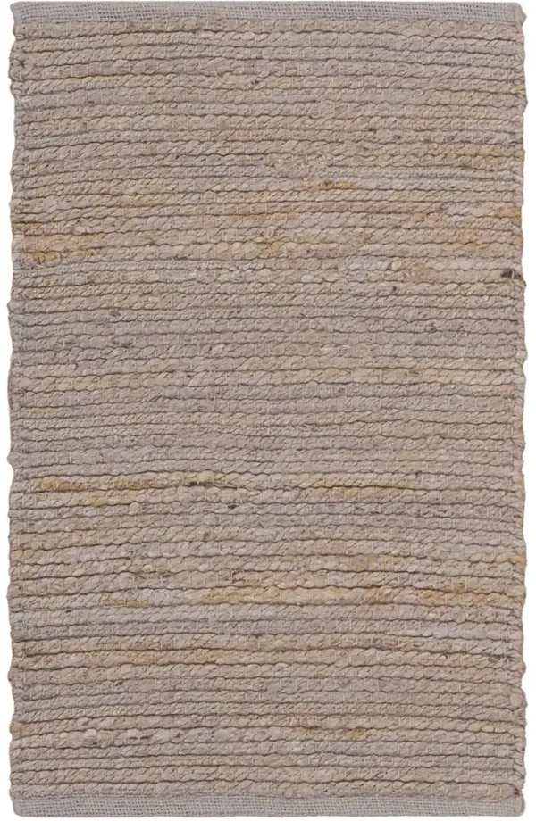 Natural Jute NJT01 Gray 2' x 3' Rug