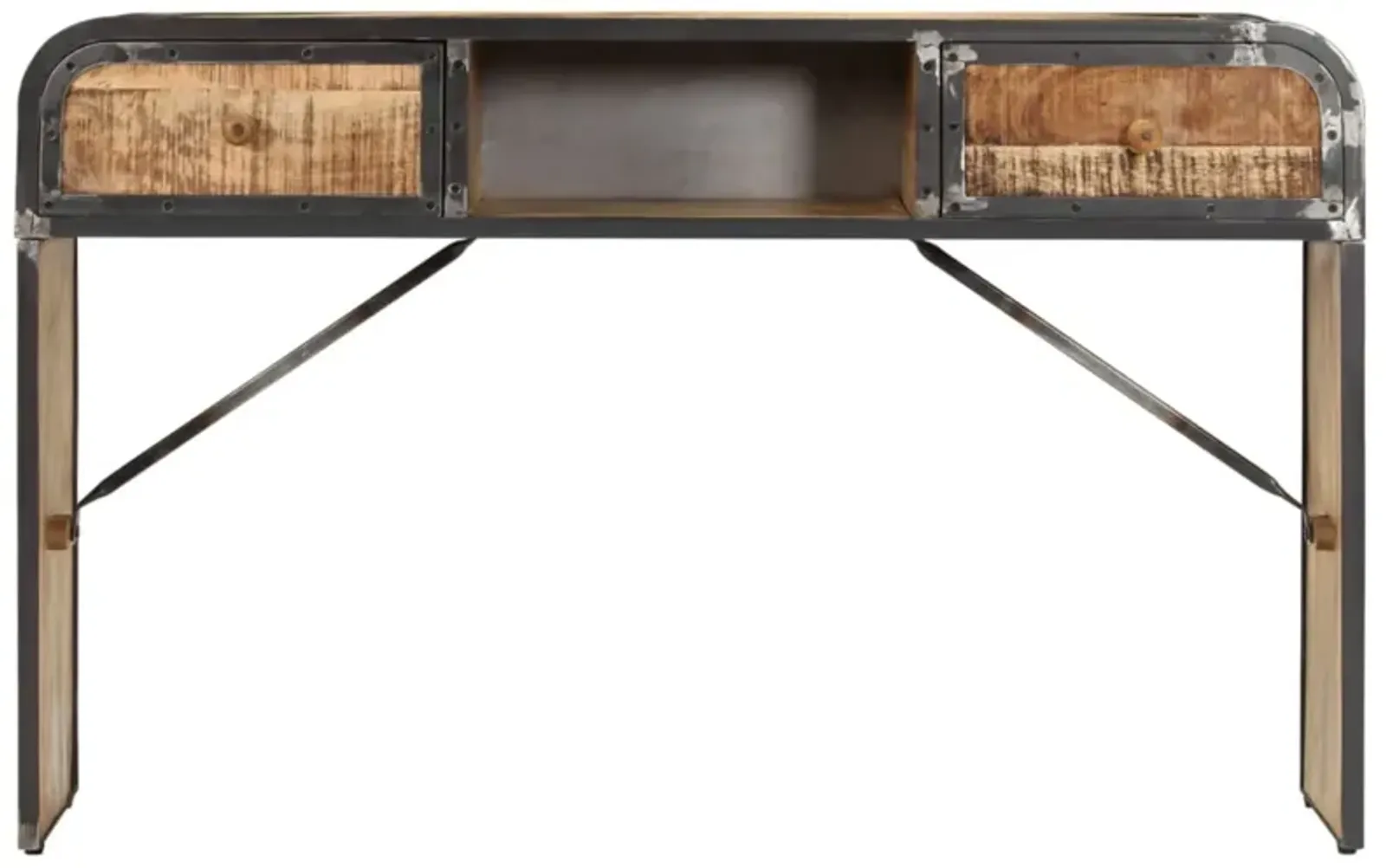 vidaXL Console 47.2"x11.8"x29.5" Solid Mango Wood