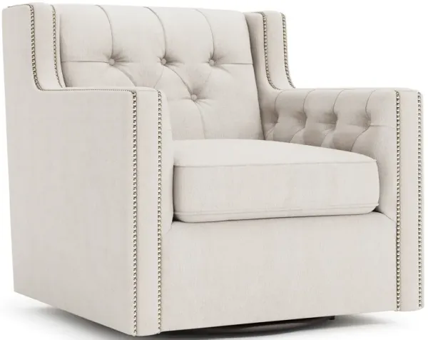 Candace Fabric Swivel Chair