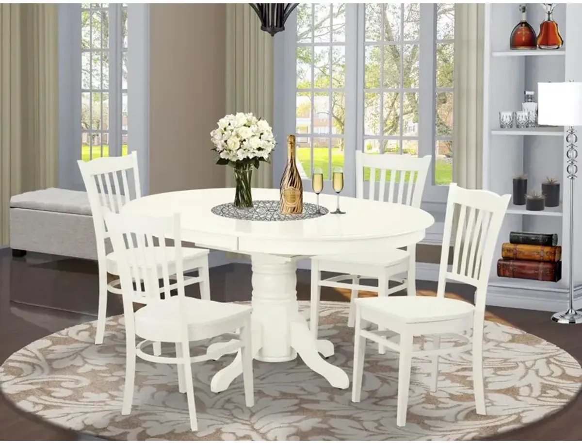 Dining Room Set Linen White