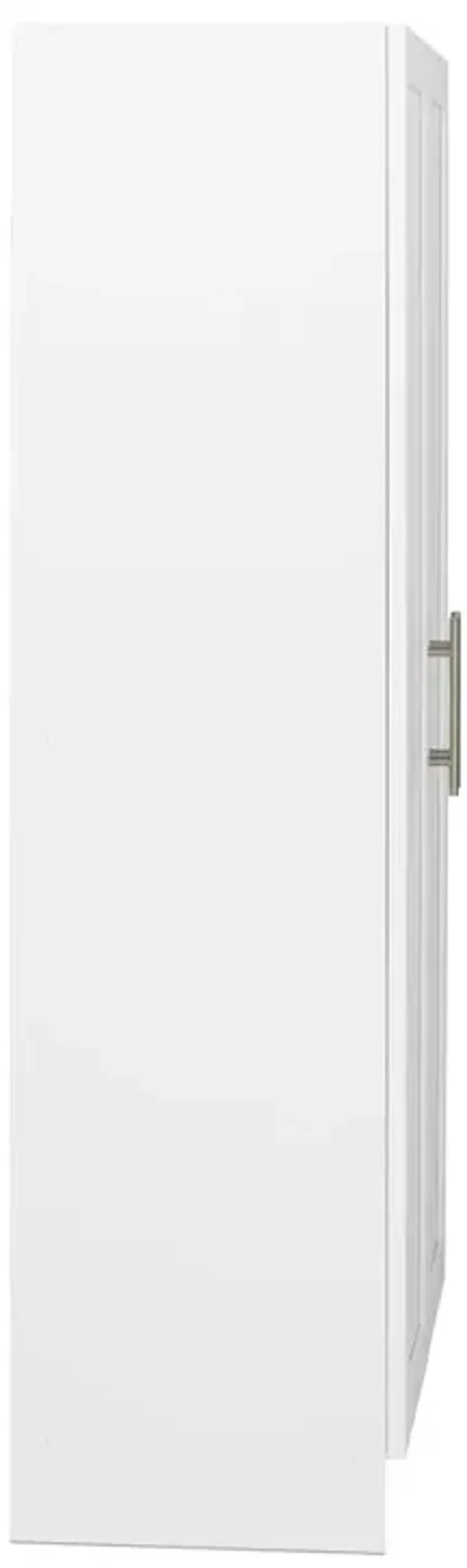 Prepac Elite Accent Cabinet with Panel Doors, White Storage Cabinet, Bathroom Cabinet