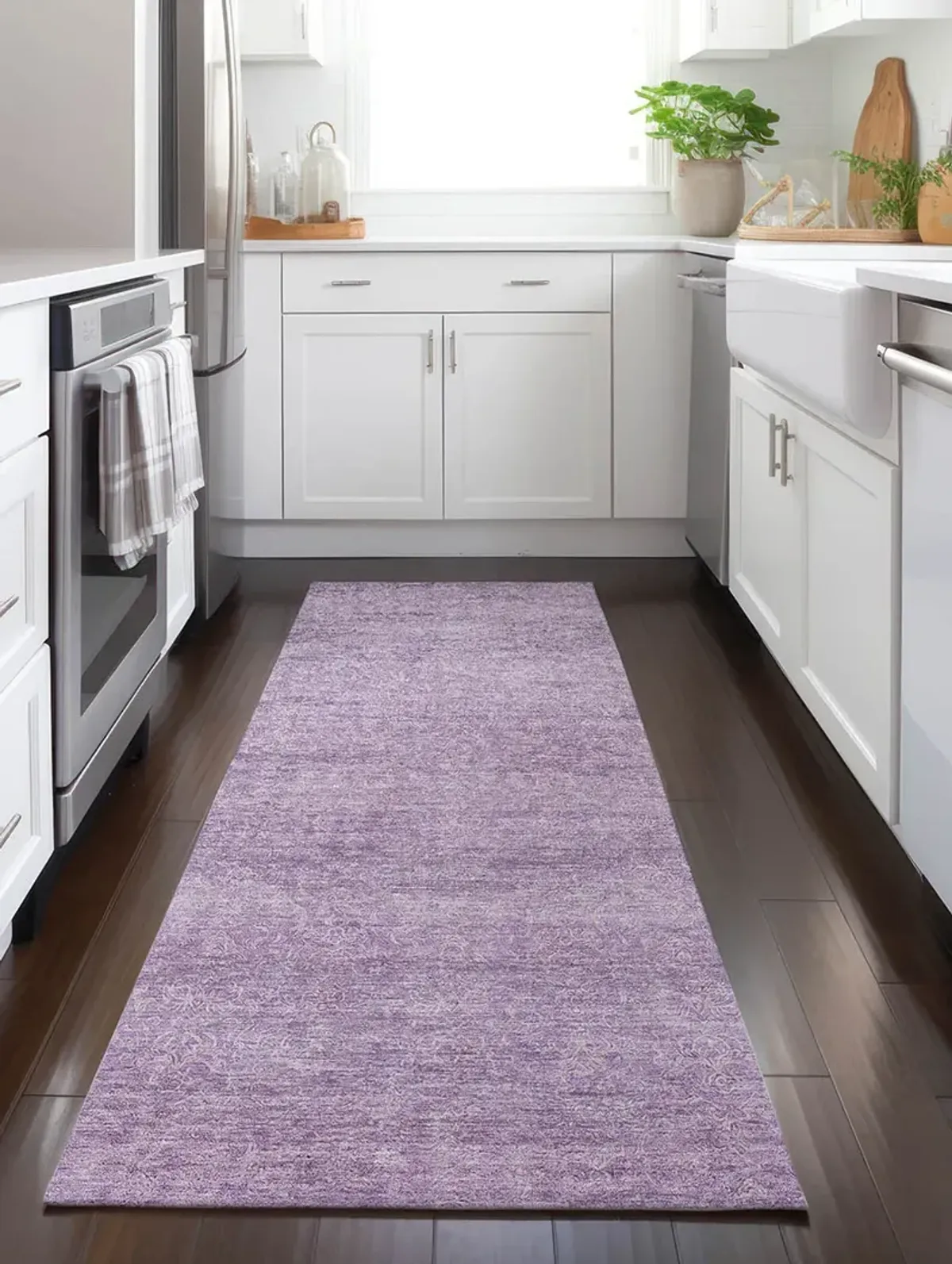 Burano BU1 Lavender 2'3" x 7'6" Rug