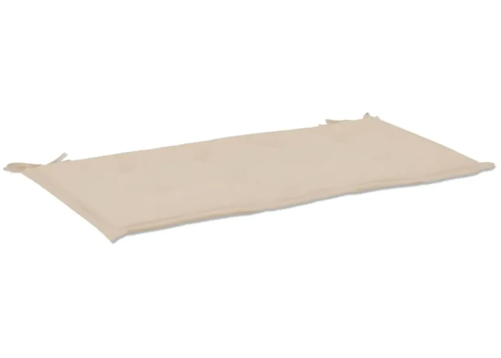 vidaXL Garden Bench Cushion Cream 39.4"x19.7"x1.18"