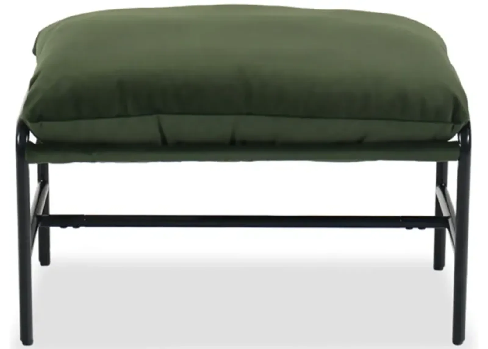 Industry Green Ottoman