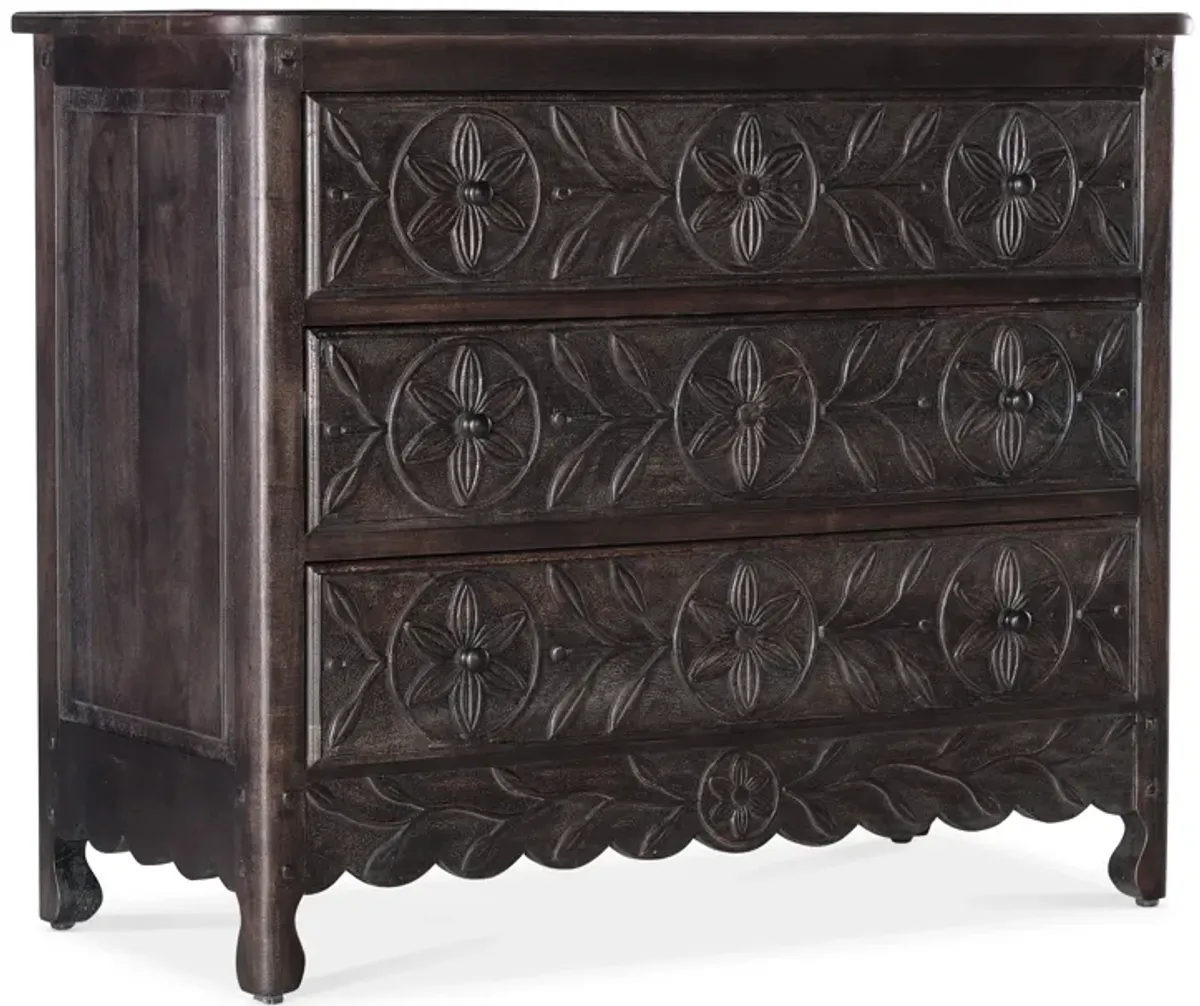 Commerce and Market Flora Three-Drawer Chest