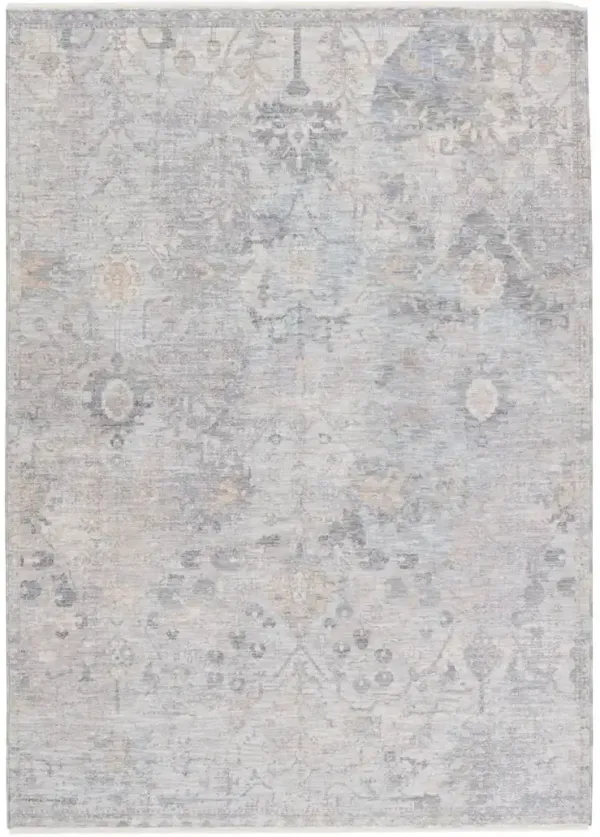 Ballad BLA04 Gray/Cream 8' x 10' Rug
