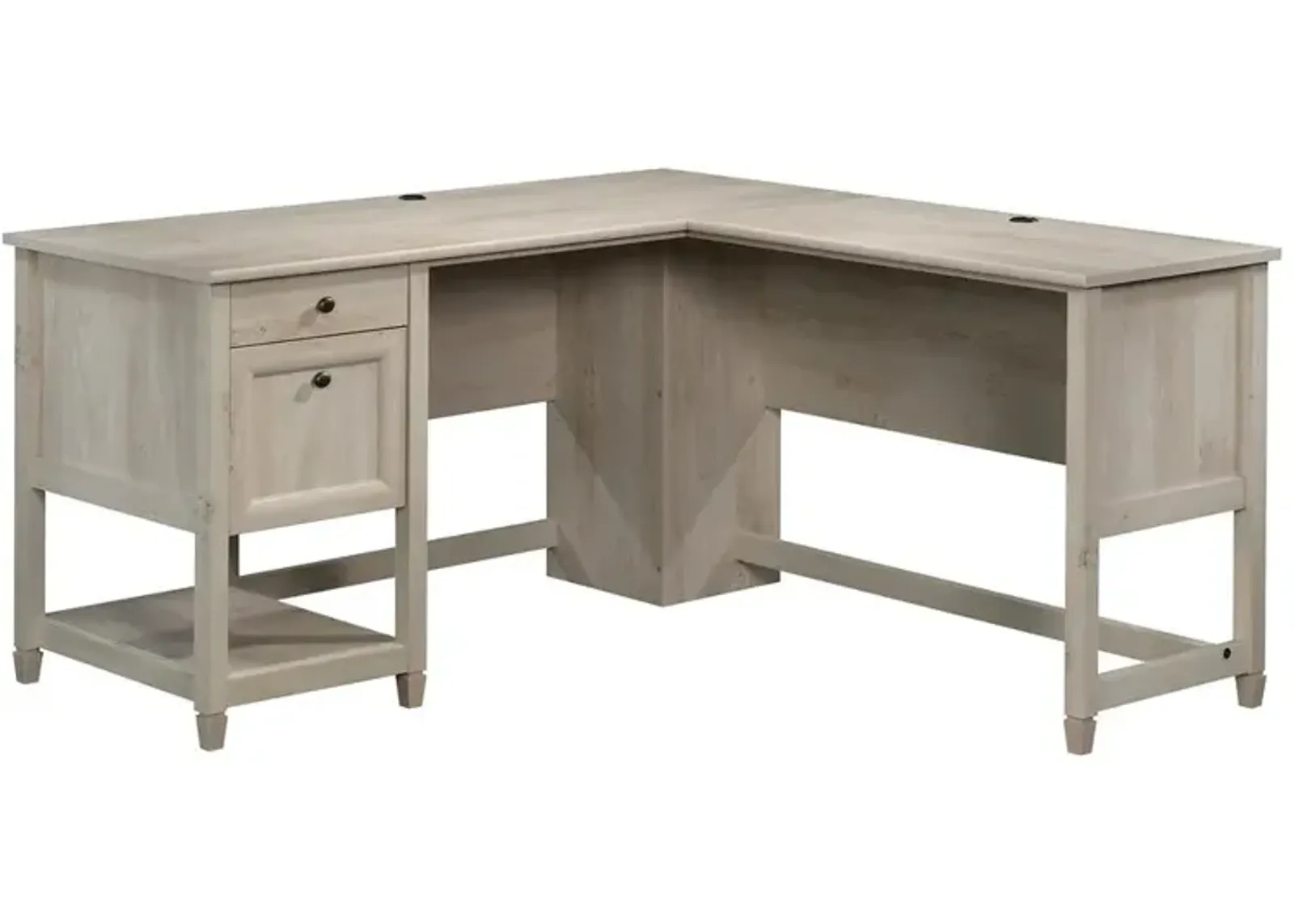 Sauder Edge Water L-Desk Chc