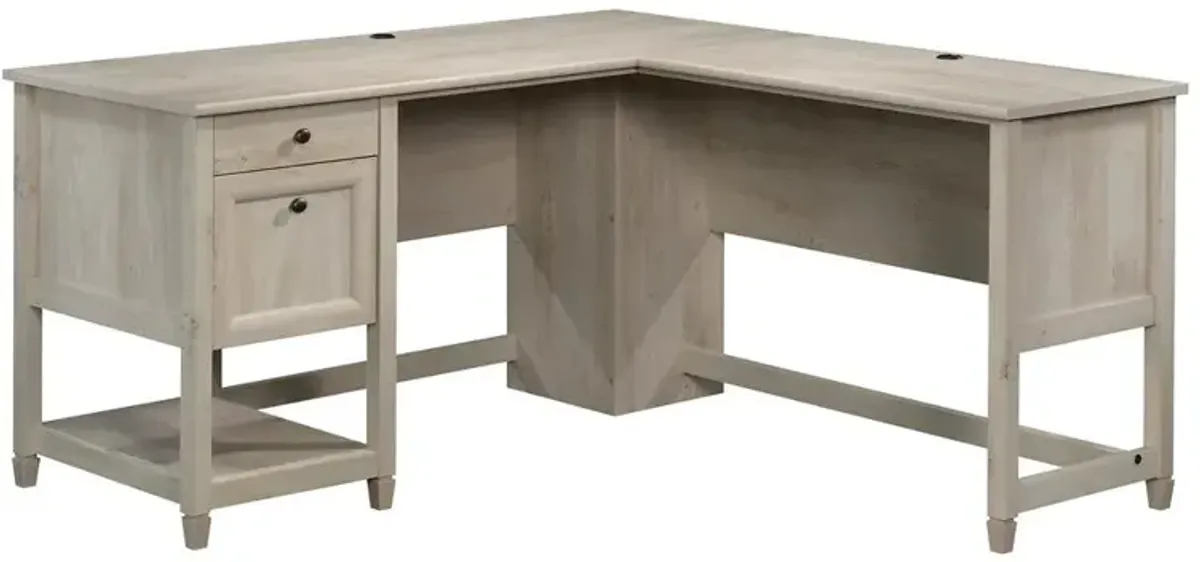 Sauder Edge Water L-Desk Chc