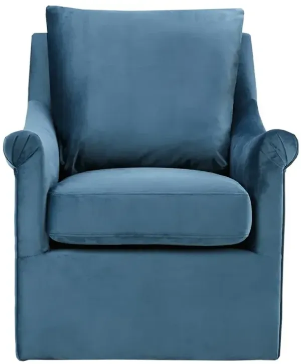 Madison Park Upholstered Swivel Accent Chair