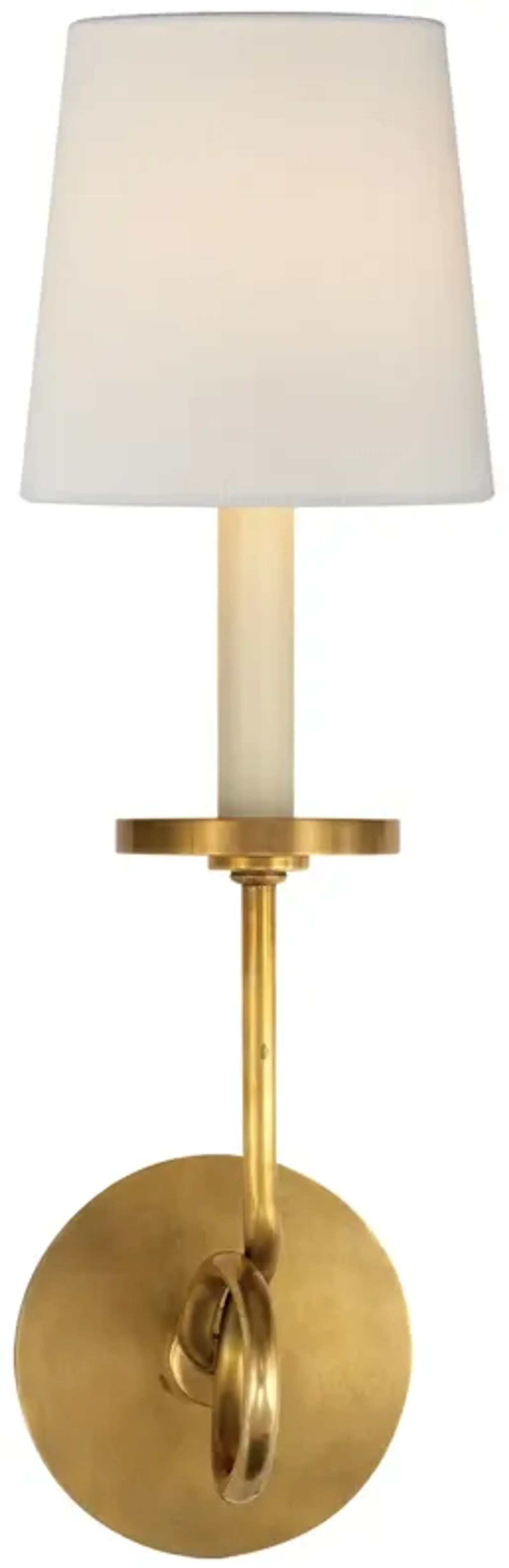 Symmetric Twist Single Sconce