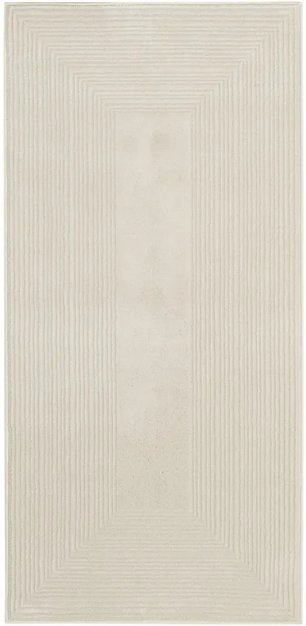 CK024 Irradiant IRR02 Ivory 2'3" x 7'6" Rug