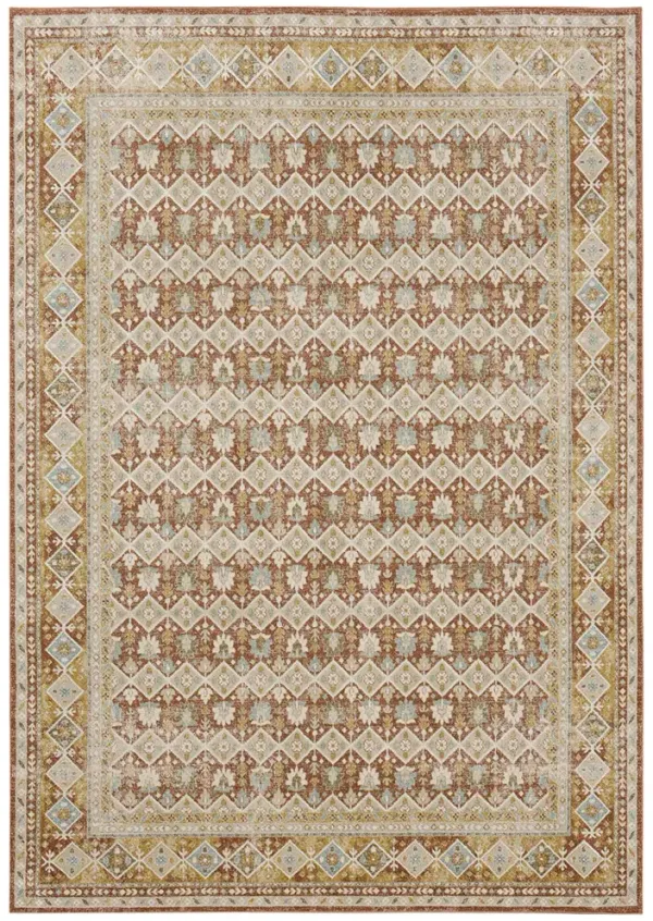 Windermere Staveley Terracotta 6' 6" X  9' 10" Rug